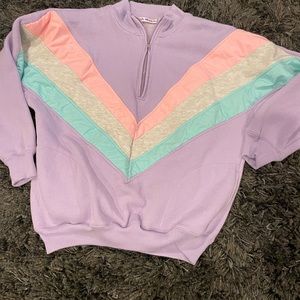 VINTAGE 80s Zip Up